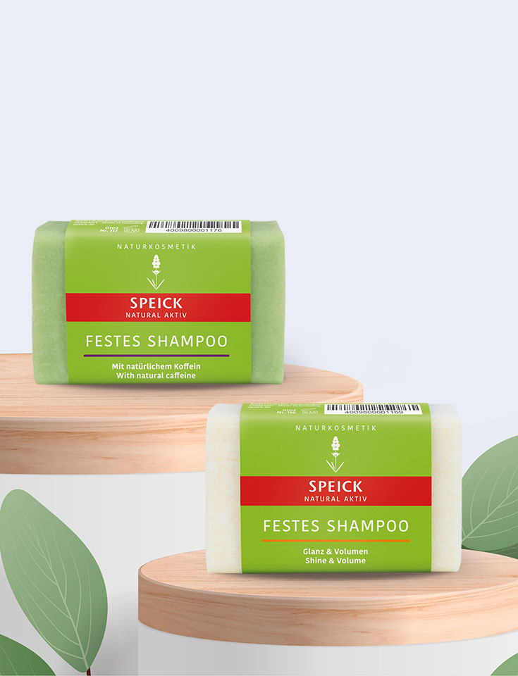 Festes Shampoo und Haarseife – starke Stücke von Speick Naturkosmetik